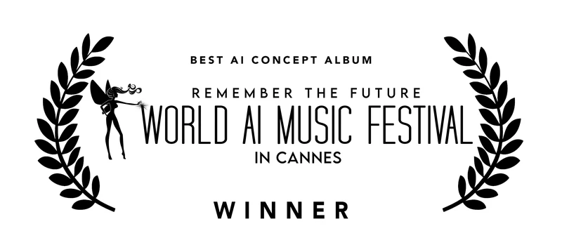 Winner - Best AI Concept Album, World AI Music Festival, Cannes (Azaadi)